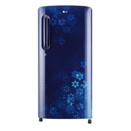 LG 185 L  3 Star Direct Cool Single Door Refrigerator (Scarlet Plumeria, GL-B201ABQD)