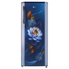 LG 261 L Direct Cool Single Door 3 Star Refrigerator  (Blue Water Lily, GL-B281BBWX)