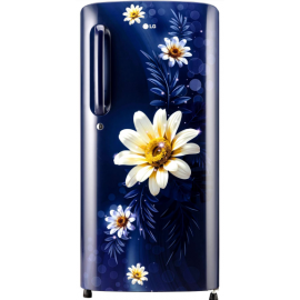 LG 185 L 3 Star Direct-Cool Single Door Refrigerator (GL-B201ABHD, Moist 'N' Fresh)
