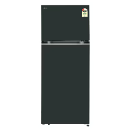 LG 272L Double Door Refrigerator, Convertible, Smart Diagnosis™, Emerald Green Finish, 2 Star