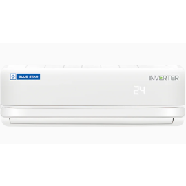 Blue Star 2 Ton 5 Star Split AC (Copper, Convertible 5 in 1 Cooling, 4 Way Swing, Multi Sensors, Dust Filter, Blue Fins, Self Diagnosis, White)