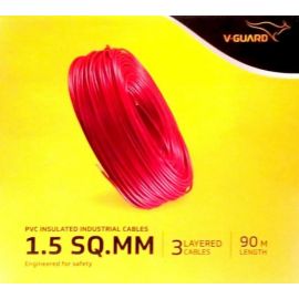 Havells Life Line Plus S3 1 sq mm PVC HRFR Cable (Red)