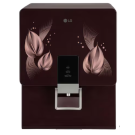 LG 8L RO+Mineral Booster Water Purifier with Steel Tank, Crimson Red