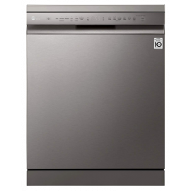 LG QuadWash™ Dishwasher, 14 Place Setting, EasyRack™ Plus, Inverter Direct Drive , A++ Energy Efficiency, SmartThinQ (DFB512FP)