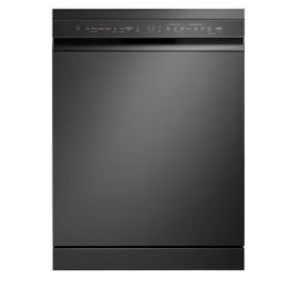 LG Dishwasher, TrueSteam™, 15 Place Setting, QuadWash™, LG's EasyRack™, ThinQ™ (Wi-Fi), Auto Open Dry, Matte Black