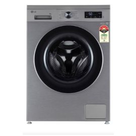 LG 8Kg Front Load Washing Machine, Inverter Direct Drive™, Platinum Silver