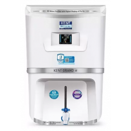 KENT GRAND STAR ZWW MRO -11101 9 L RO + UV + UF + TDS Control + UV in Tank Water Purifier (White)