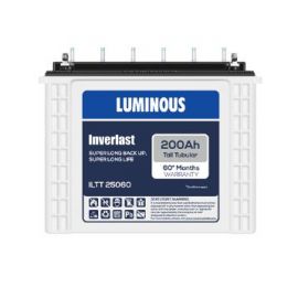 Luminous Inverlast ILTT25060 200Ah Tall Tubular Inverter Battery