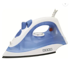 Usha Steam Pro SI 3713 1300-Watt Steam Iron (White/Blue)