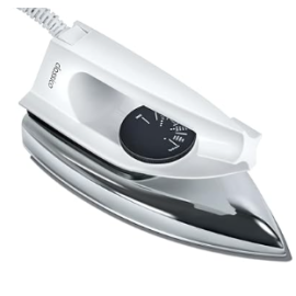Maharaja WhiteLine Classico DI-111 White Plastic Temperature Control Dry Iron-1000W