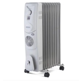 USHA 4209 F PTC Oil Filled Room Heater | Efficient Heating Solution For Winter Season