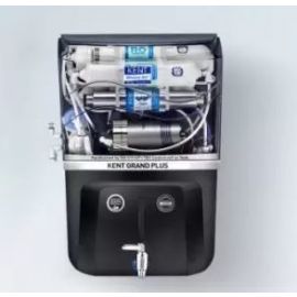 KENT Grand Plus RO+UV+UF+TDS+UV in Tank, Electrical and Storage Water Purifier (Black)