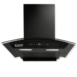 Kaff MAINZ DHC 60| Filter Less | Dry Heat Auto Clean Wall Mounted Black 1180 CMH Chimney