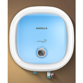 Havells Geyser 15 L Storage Water Heater (Adonia Spin, White and sky blue)