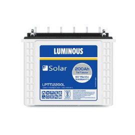 Luminous Solar LPTT12200L 200 Ah Tall Tubular Inverter Battery 