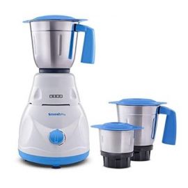 Usha MG 3753-Smash pro 500 Mixer Grinder (White, Blue, 3 Jars)