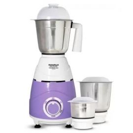 MAHARAJA WHITELINE MX-246 MIXTRON DLX 750 Mixer Grinder (3 Jars, White and Voilet)