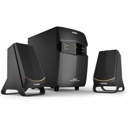 Philips MMS2550B/94 Dhoom Bluetooth Home Theatre  (Black, 2.1 Channel)