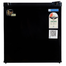 Bluestar 45 Ltr, 2 Star, Mini Refrigerator with Freezer, Direct Cool,Black