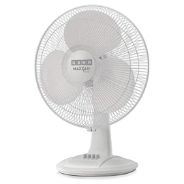 Usha Maxx Air Super 400mm Pedestal Fan White Color