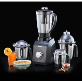 USHA 1200W TurboX Mixer Grinder | 4 Stainless Steel Jars | Blending, Dry Grinding, Chutney Grinding