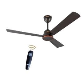 USHA AeroEdge 5 Star  Smoke Brown 1200mm 3 Blade BLDC Motor Ceiling Fan with Remote
