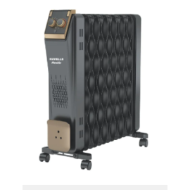 Havells Room Heater OFR 13 Wave Fins with Fan - Beige, 2900 Watts Heater