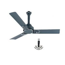 USHA Phi Beta 5 Star, 1200 mm, BLDC Motor with Remote, 3 Blade Ceiling Fan (Graphite Grey)