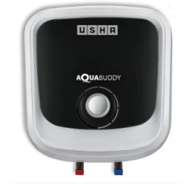 USHA Geyser AQUABUDDY 15L Storage Water Heater (White, Black) With  Smart LED Knob
