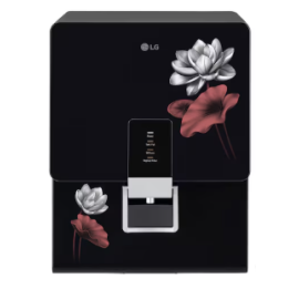 LG 8L RO+UV+Mineral Booster Water Purifier with Steel Tank, Black