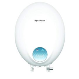 Havells Opal 3 Litre 3000 Watt Instant Wall Water Heater (White)