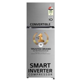 LG 246 L 3 Frost-Free Smart Inverter Compressor Double Door Refrigerator (2023 Model, GL-S262SPZX, Shiny Steel, Convertible & Multi Air Flow Cooling)