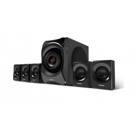 Philips SPA8000B/94 90 W Bluetooth Home Theatre  (Black, 5.1 Channel)