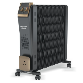 Havells Hestio Black 15 Wave Fin OFR 2900 W