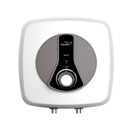 V-Guard MALEO 15L, Vertical Storage Water Heater (Geyser, White)