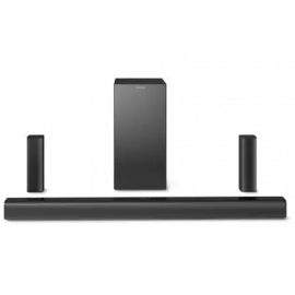 PHILIPS Audio TAB4519, 5.1CH 150W  Bluetooth Soundbar with Wired Subwoofer (Black)