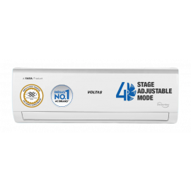Voltas 1 Ton 5 Star, Inverter Split AC(Copper, 4-in-1 Adjustable Mode, Anti-dust Filter, 125V Vectra Elite-1, White)