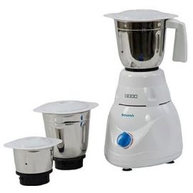 Usha Smash Mixer Grinder (MG-2853) 500-Watt 3 Jars (White)