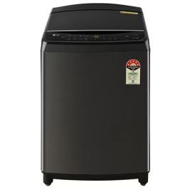 LG 10.0 Kg Inverter Wi-Fi Fully-Automatic Top Loading Washing Machine (THD10SWP, Platinum Black,Stainless Steel)
