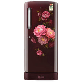 LG 224 L 3 Star Single Door Refrigerator, Direct Cool GLD2336ZAWS Smart Inverter Compressor and Energy Saving