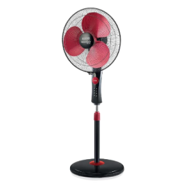 USHA Maxx Air Ultra Pedestal Fan | 400MM Sweep Size | 1350 RPM | Aerodynamic Blade Design for High Air Delivery | Anti - Rust Protection | 100% Copper Motor | Maroon