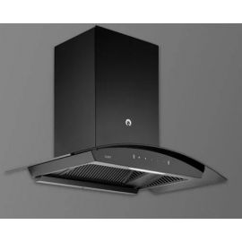 KAFF Chimney VASCO DHC 90 | Filter Less and Dry Heat Clean Technology | Matt Black Finish