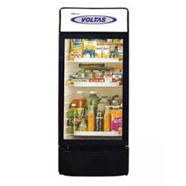 Voltas VC320 Visi Cooler Plastic Single Door, 320 Liters, Black