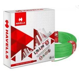 HAVELLS HRFR PVC 1 sq/mm Green 90 m Wire (Green)(WHFFDNGA11X0)